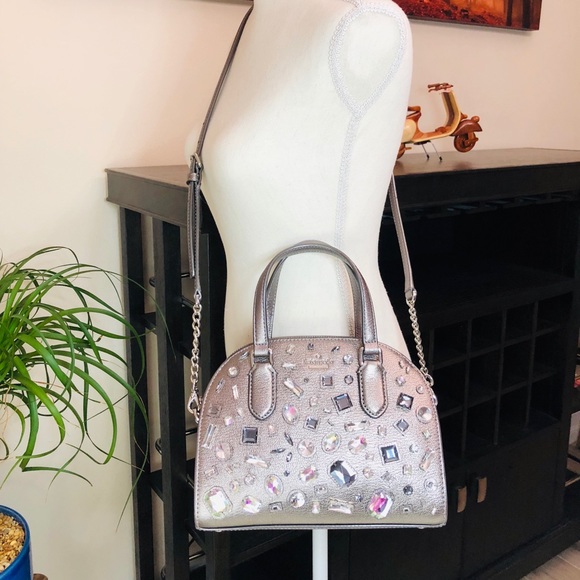 Kate Spade Laurel Way Embellished Mini Reiley Bag - Picture 7 of 8